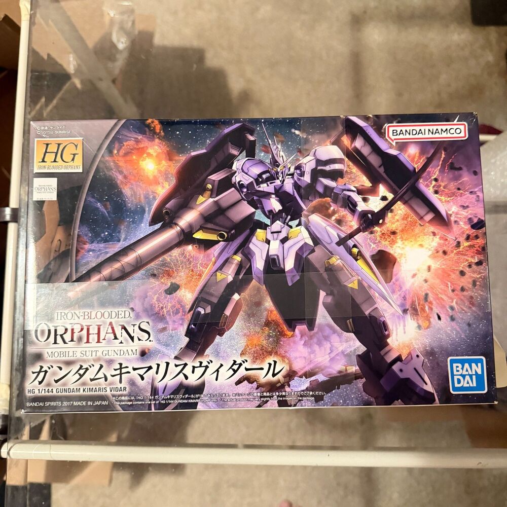 Bandai Iron-Blooded Orphans IBO Gundam Kimaris Vidar HG 1/144 Model Kit USA